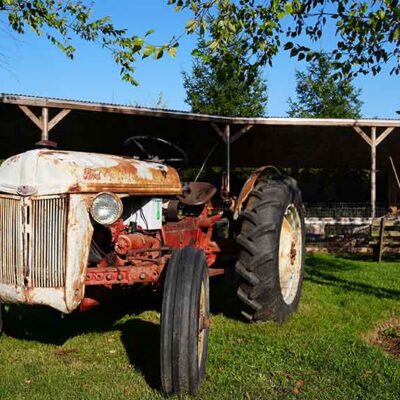 tractor_1000x562 old tractor - Shakespeare's Garden