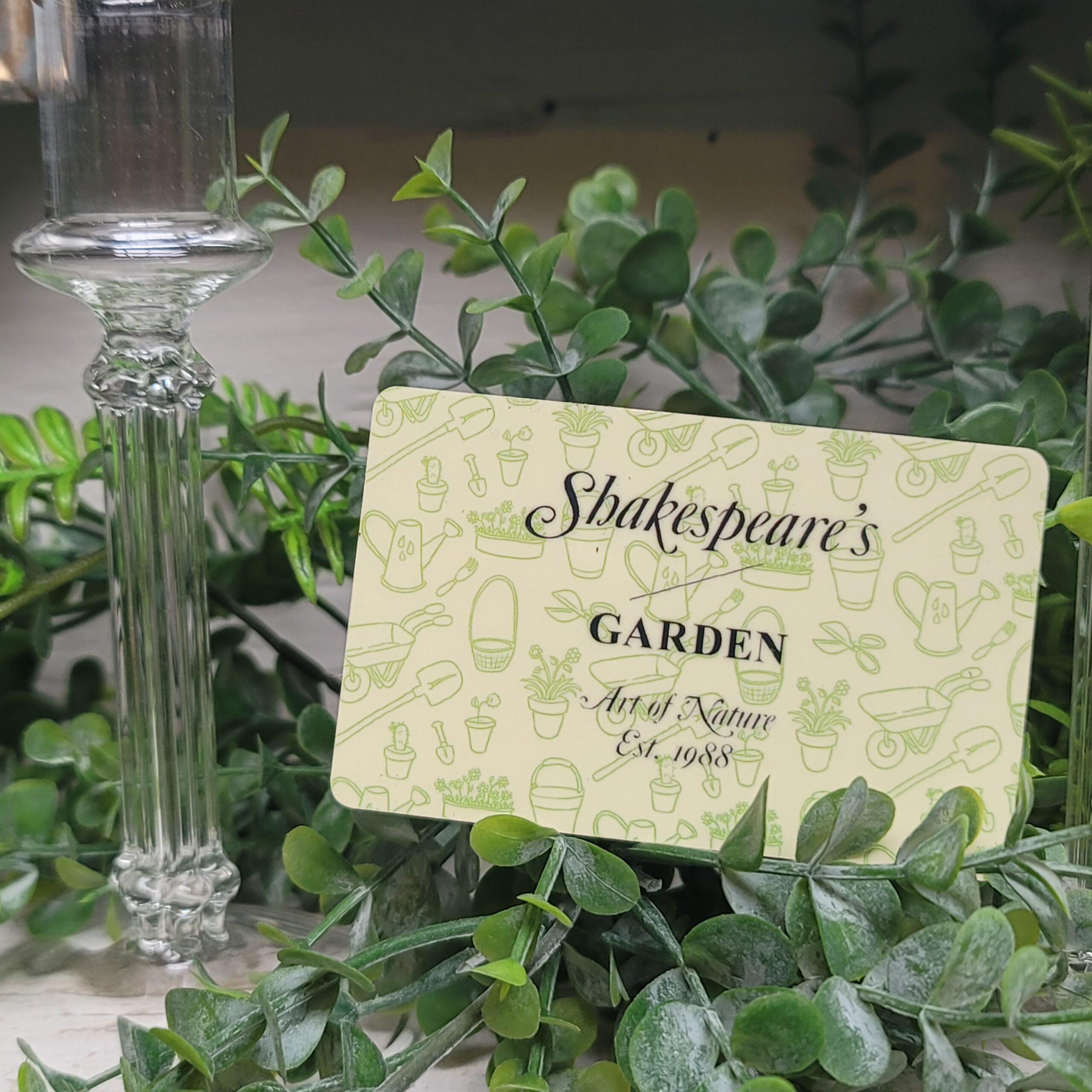 giftcard-5 Gift Card - Shakespeare's Garden